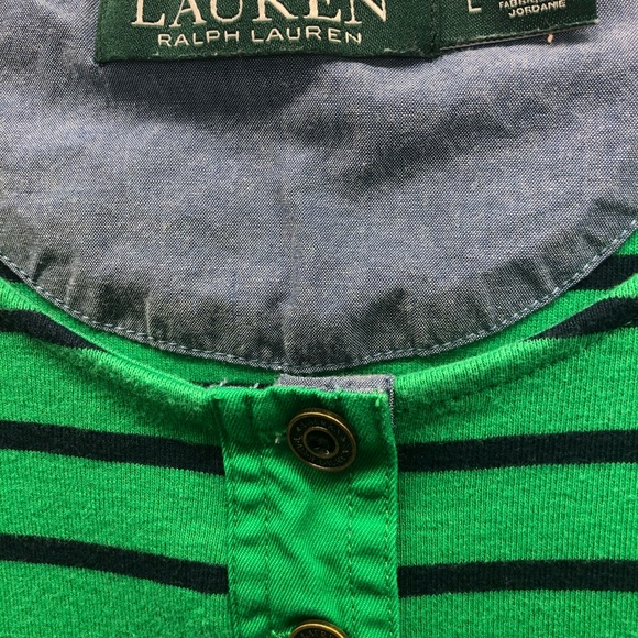 Lauren Ralph Lauren L pullover Henley top - Picture 5 of 5